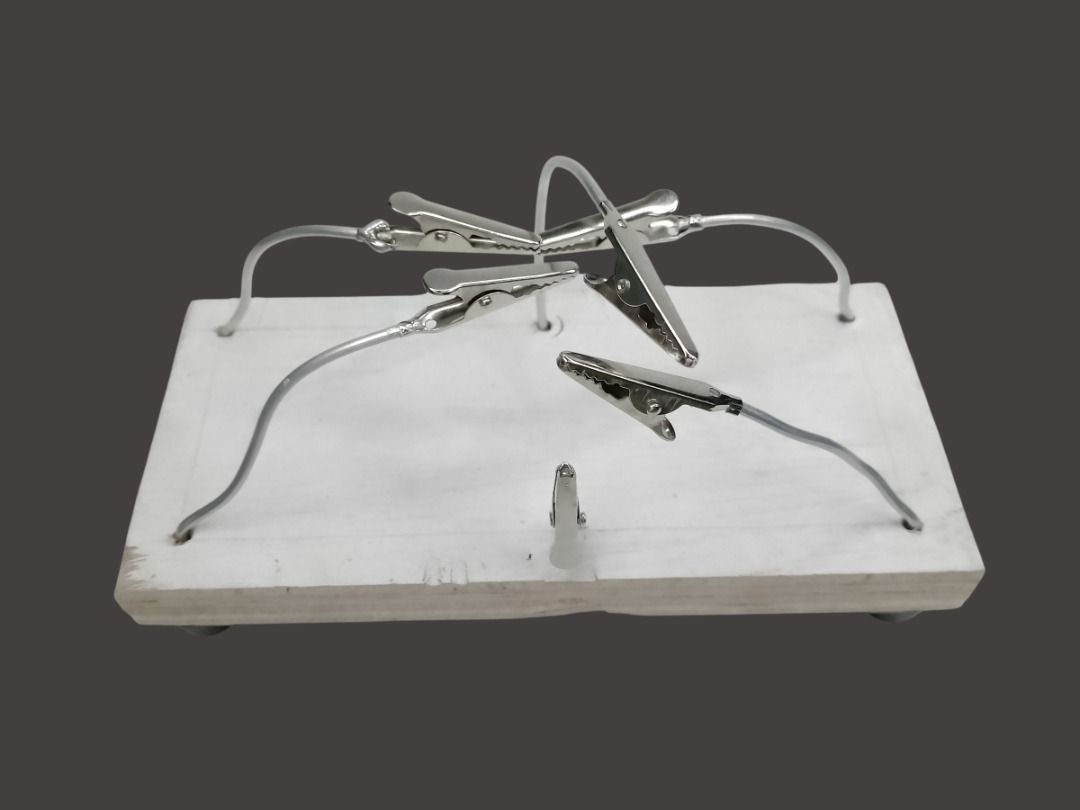 MULTIPLE THIRD HAND HELPING HAND FOR SOLDERING DESOLDERING PCB, DIY ELECTRONICS PROJECT (Category: Electrical, Adaptors & Sockets) located in Quezon City. Submitted by besteinpc (Listing ID 1436588300, Image 3). Description: MULTIPLE THIRD HAND HELPING HAND FOR SOLDERING DESOLDERING PCB, DIY ELECTRONICS PROJECT FEATURES: Materials USED: 👉a. FLEXIBLE METAL WIRE with 6pcs ALLIGATOR CLIPS 8cm length 👉b. Wood: 3/4 plywood 18x9cm 👉c. Rubber footing