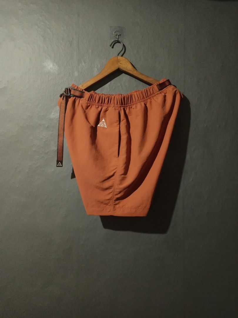Nike ACG Trail Shorts (Category: Shorts) located in Libmanan. Submitted by dionela21 (Listing ID 1436602878, Image 2). Description: Nike Acg Trail Shorts Oxidized Rust Orange Colorway Medium on tag Size 30 to 36 Length: 16.5" Excellent Condition No Issue 🏷️1500 + Sf Location: CAMARINES SUR, LUZON 📌.