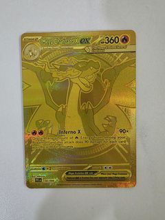 Charizard x gold For Sale | Carousell Singapore