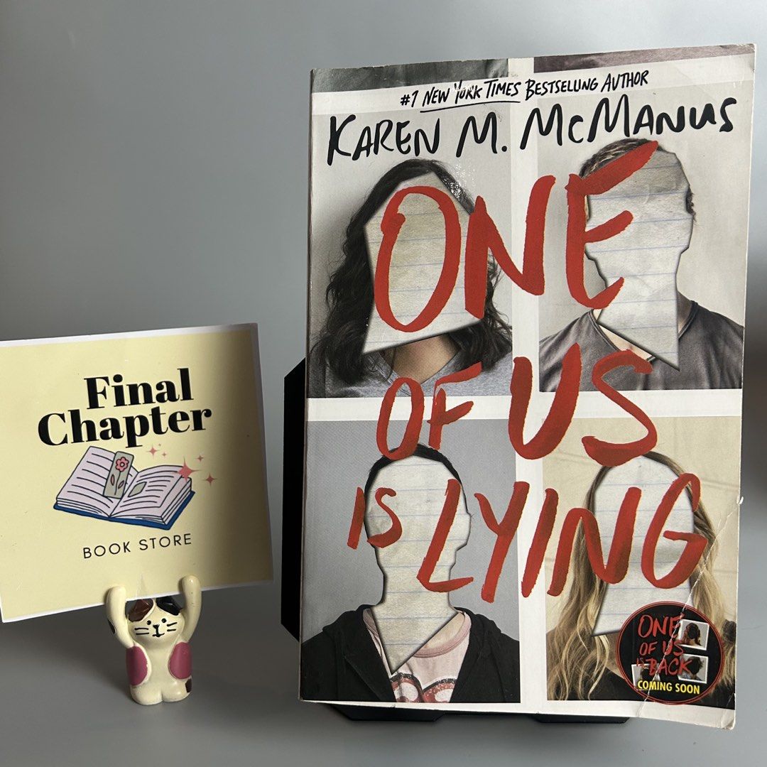 One of Us Is Lying by Karen M. McManus (Category: Storybooks) located in Tacloban City. Submitted by thefinalchapter.bookstore (Listing ID 1436632687, Image 1). Description: Genre: YA Mystery / Thriller..