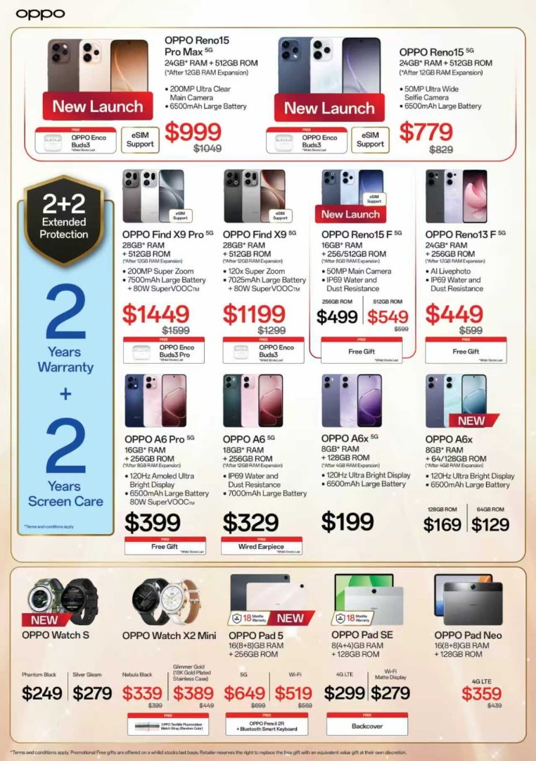 OPPO Latest OPPO 2026 Series White 512GB, Mobile Phones & Gadgets ...