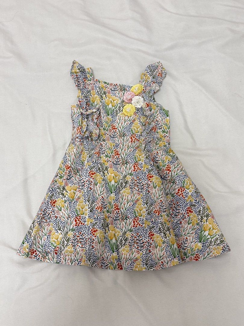 Peppermint Baby Dress Floral (Category: Babies & Kids Fashion) located in Makati City. Submitted by koomigal (Listing ID 1436590430, Image 1). Description: No issue!! Super nice dress. Size: 1T.