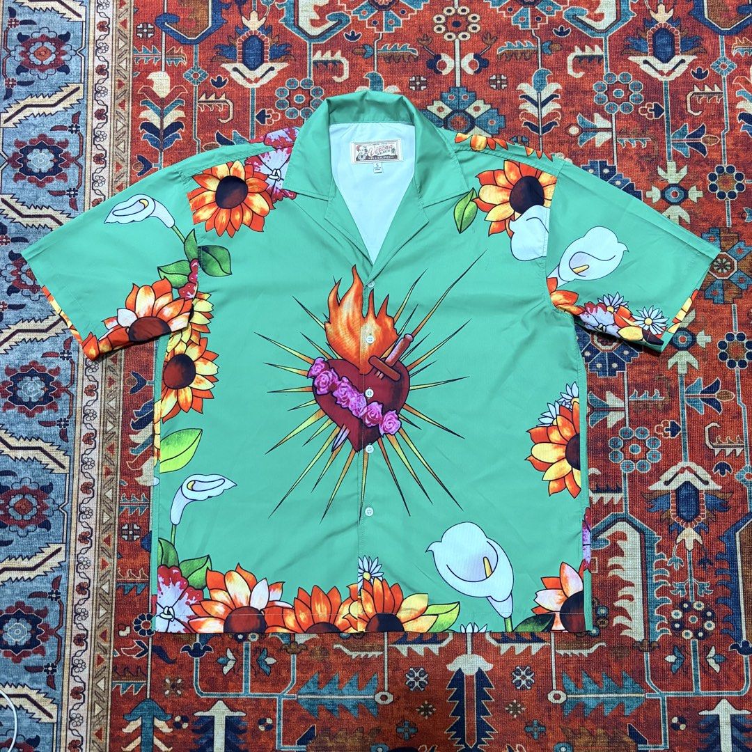 Pleasures Hawaiian polo (Category: Tshirts & Polo Shirts ) located in Manila. Submitted by asurabmoto (Listing ID 1436511088, Image 1). Description: Small in tag 22x28.