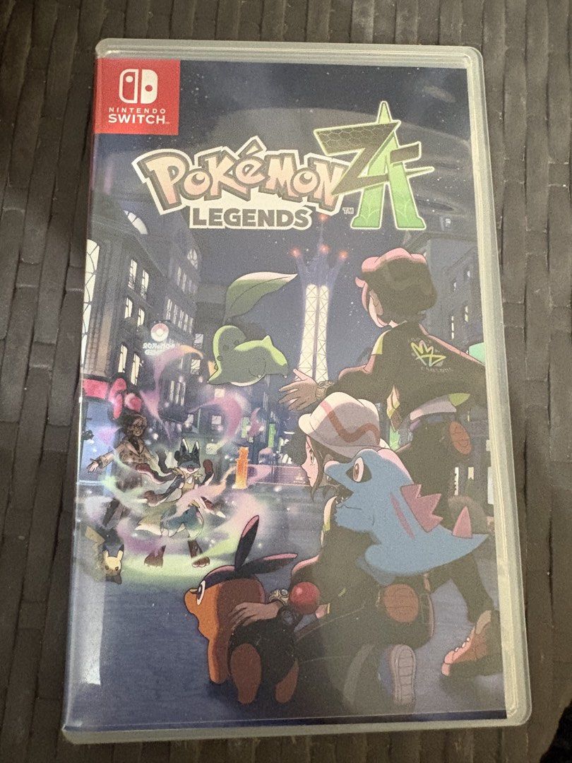 Pokemon Legends ZA - Nintendo Switch (Category: Nintendo) located in Pasig City. Submitted by sidjiggeralmazan (Listing ID 1436549355, Image 1). Description: - Includes the game cartridge. - Comes in its original case. RFS: Done with the game.