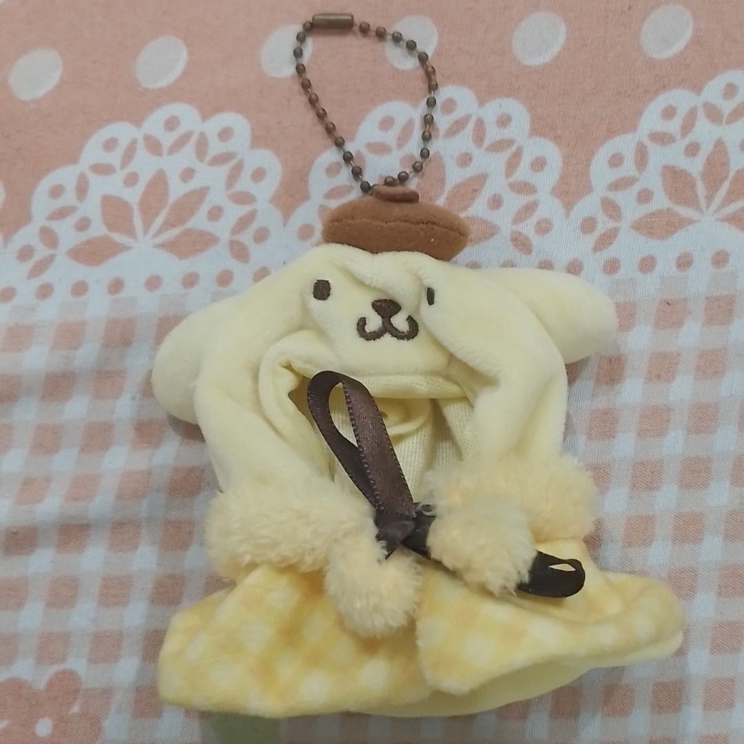 Pompompurin Hat for Stuffed Toys/Plushie (Category: Plushies & Soft Toys) located in Bulacan. Submitted by jai.sthriftology (Listing ID 1436593890, Image 2). Description: Original Price: PHP 100+ to 200+ on 🍊 app • Just bought it last year Reason: I no longer use or put it in my plushie, which is the result of just piling up in my bedroom and also, I need money for my incoming college and future needs 🙏🏻 🗨️ DM me for details or inquiries! 💸 