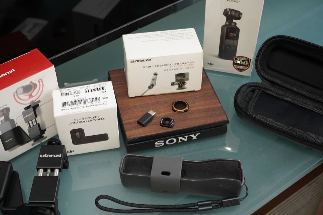 [PRISTINE] DJI Osmo Pocket V1 – Complete Set + Premium Accessories (Like New) (Category: Cameras) located in Quezon City. Submitted by ken_kho (Listing ID 1436642437, Image 3). Description: Selling my personal DJI Osmo Pocket V1 in true brand-new condition. This was used only twice for one trip and has been kept in storage ever since. If you are a meticulous buyer (maselan), this is the unit for you. Condition: 9.9/10 Aesthetics: Protected with a