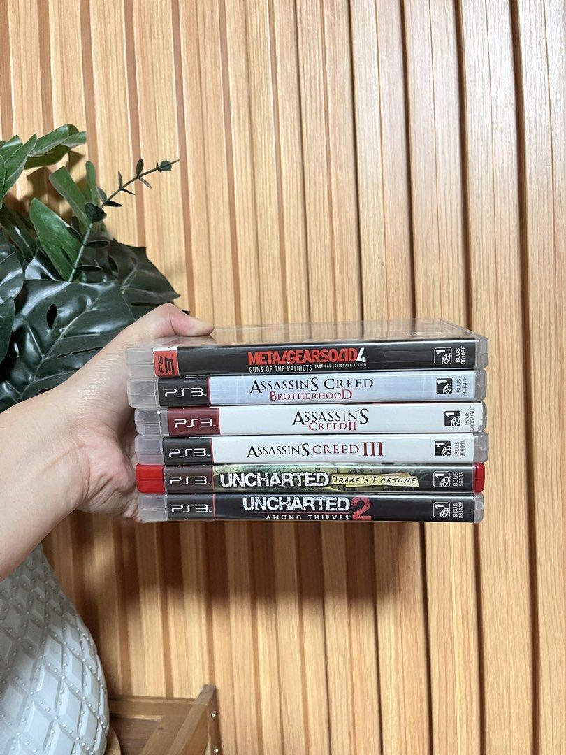 PS3 Games Bundle (Category: PlayStation) located in Manila. Submitted by tinay_02 (Listing ID 1436502146, Image 2). Description: Bundle of PS3 games including titles like God of War, Demon's Souls, Crysis 2, Homefront, and more. Also includes Assassin's Creed, Uncharted, Battlefield, and Call of Duty games. All games are in their original cases and Without scratch. Price range from 300-1000.