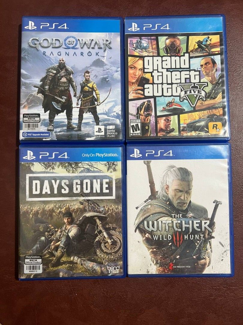 PS4 GAMES FOR SALE OR SWAP (Category: PlayStation) located in Manila. Submitted by lives_matter2026 (Listing ID 1436620330, Image 3). Description: FOR SALE OR SWAP SA OTHER GAMES ▪️GHOST OF TSUSHIMA - 1300 ▪️GOD OF WAR RAGNAROK - 1300 ▪️HORIZON FORBIDDEN WEST - 1200 ▪️HOGWARTS LEGACY - 1200 ▪️MONSTER HUNTER WORLD ICEBORNE MASTER EDITION (W/ STEELCASE) - 1200 ▪️RED DEAD REDEMPTION 2 - 1000 ▪️DAYSGONE - 900 ▪️CTR NITRO FUELED (MULTIPLAYER GAME) - 1