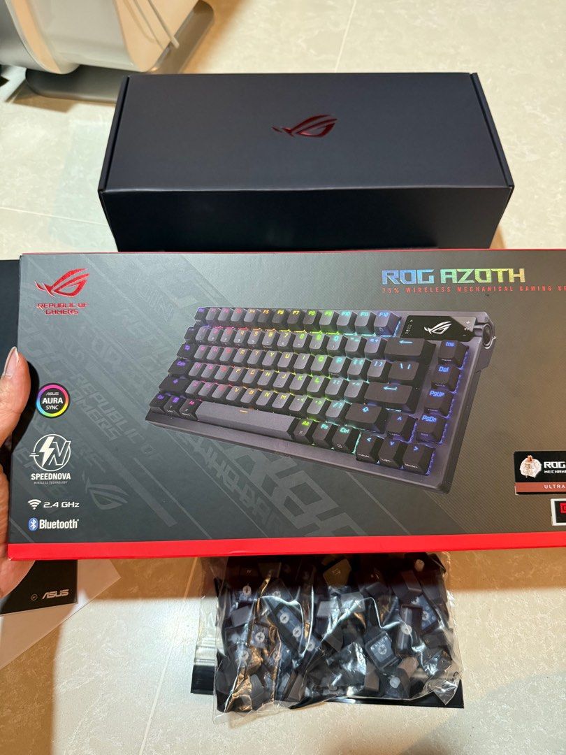ROG azoth wireless mechanical gaming keyboard447693534549790720
