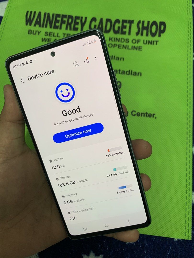 SAMSUNG S20 FE 5G 8/128 (Category: Samsung) located in San Juan City. Submitted by wainefrey10 (Listing ID 1436634637, Image 3). Description: SAMSUNG S20 FE 5G 8/128 (PLEASE SEARCH MO NALANG FULL SPECS) ALL GOODS AT WORKING OPEN-LINE Dual sim GAMING PHONE SCREEN TESTED SIGNAL TEST CAMERA MALINAW HONEST ISSUE ILALAGAY SA NOTE KUNG MERON MAN PARA AWARE KA! MAKINIS NAMAN PEDE SA MAARTE BAWAL SA NAG IINARTE! NO DEADPIXEL NO AMOLED BURN TEST ALL YOU W
