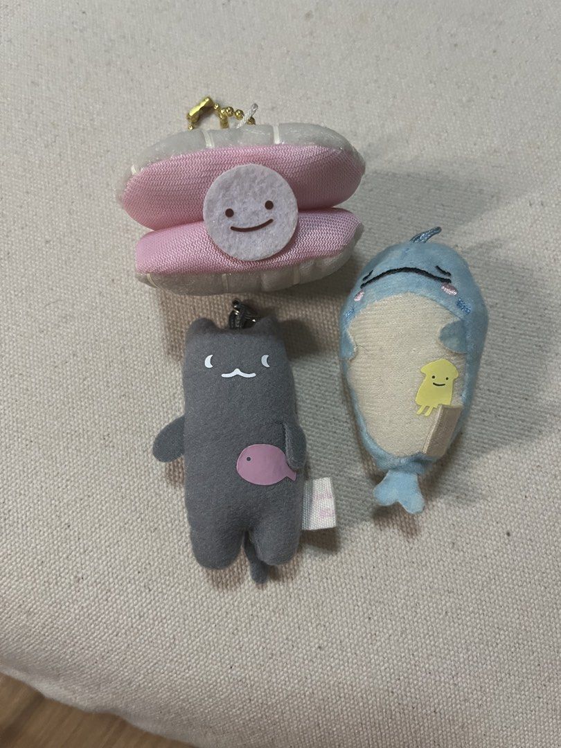 San-X Mini Plushies Keychain Bag Charms (Category: Plushies & Soft Toys) located in Quezon City. Submitted by calypso__ (Listing ID 1436586946, Image 1). Description: .