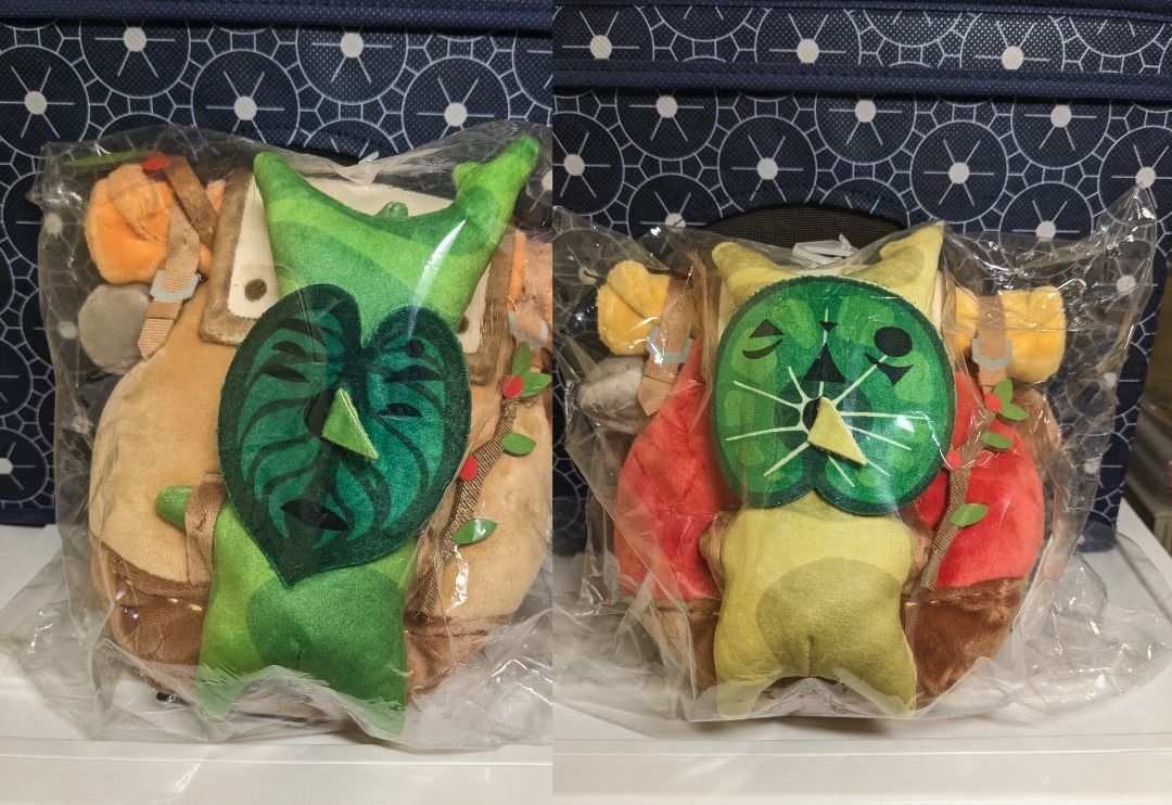 [BUNDLE] Traveling Korok Plushies (Brown & Red) Zelda Tears of the Kingdom (Category: Plushies & Soft Toys) located in Manila. Submitted by r_vault (Listing ID 1436632874, Image 1). Description: Can be purchased individually, but price will be higher: 1,100 PHP each.