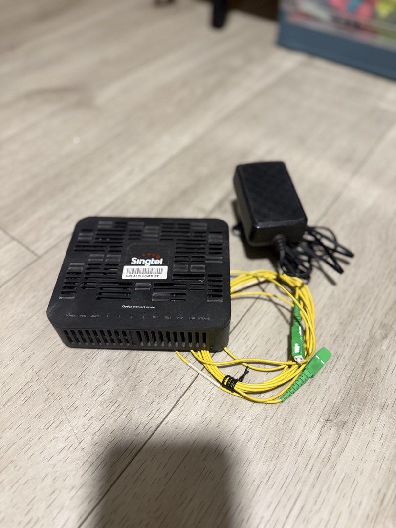Singtel Optical Network Router447807345636167680