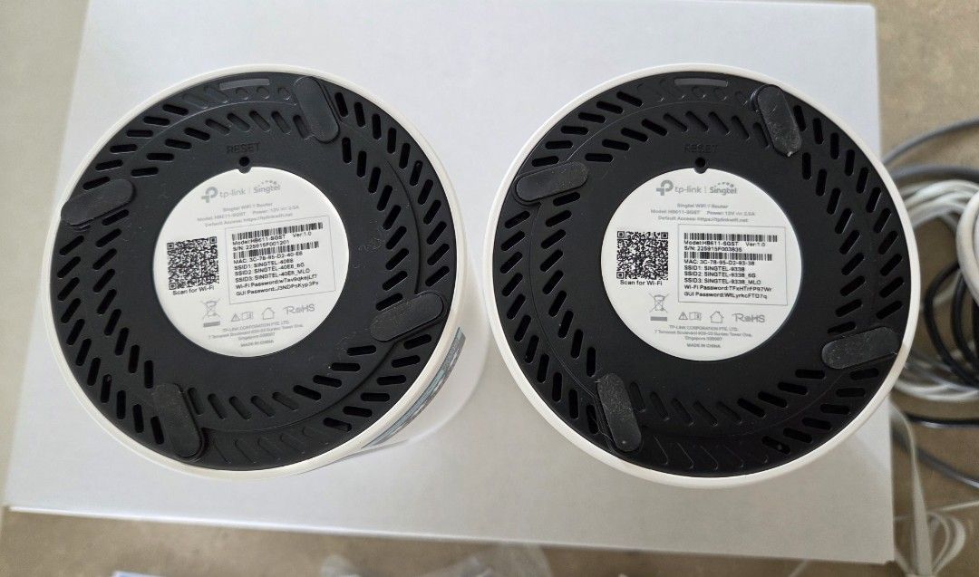 Singtel TP-Link HB611 WiFi 7 Router447452037252403203