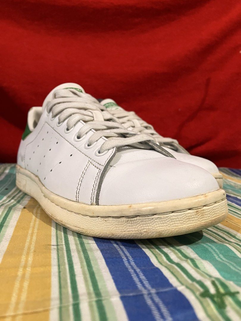 STAN SMITH WHITE LEATHER SNEAKERS SIZE 8 MEN (Category: Sneakers) located in General Mariano Alvarez. Submitted by adonid (Listing ID 1436550422, Image 2). Description: ADIDAS STAN SMITH WHITE LEATHER SNEAKERS ORIGINAL ADIDAS STAN SMITH WHITE LEATHER SNEAKERS GOOD CONDITION NORMAL SIGN OF USAGE ONLY SIZE 8 MEN.
