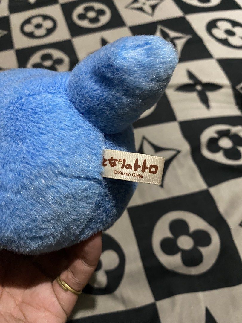 Studio Ghibli Blue Totoro Plush Toy (Category: Plushies & Soft Toys) located in Marikina City. Submitted by rainstuff77 (Listing ID 1436544061, Image 2). Description: - Adorable blue Totoro plush toy. - Features the Studio Ghibli tag. - Soft and cuddly material. - Perfect for fans of the classic animated film. - A charming addition to any collection. - Makes a delightful gift..