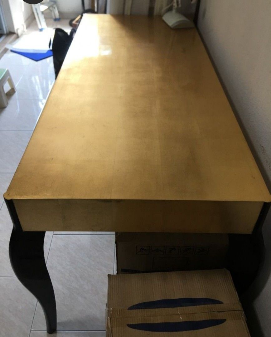 Table (Category: Tables & Sets) located in Singapore. Submitted by zhangyy543 (Listing ID 1436497378, Image 3). Description: A good quality study table, very durable and heavy, very good condition $80 Free delivery to lift level room only pls sms to 91715126.