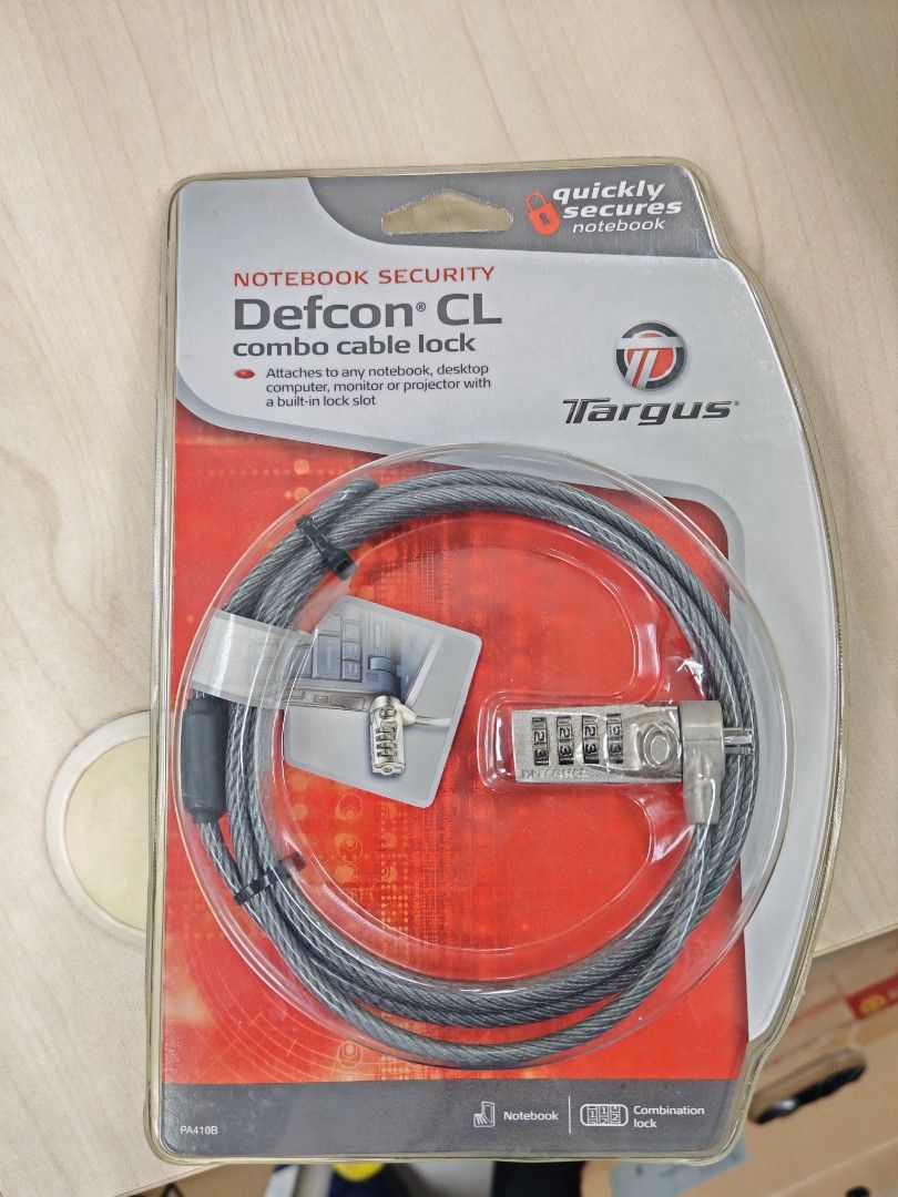 Targus Defcon CL Combo Cable Lock447577044467077120