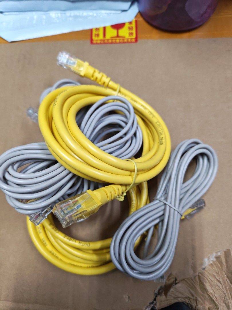 Telephone and internet lan cable447437660299601920