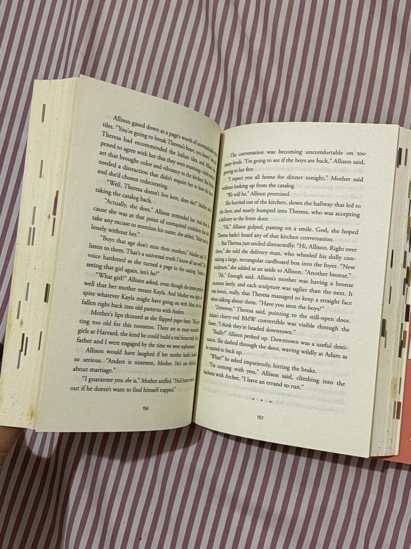 The Cousins & The Spanish Love Deception (Category: Storybooks) located in Bulacan. Submitted by matchalilies (Listing ID 1436487568, Image 3). Description: The Cousins by Karen M. McManus The Spanish Love Deception by Elena Armas Both in good condition with tanning. No crease on the spine. The Cousins has a very small tear on the upper edge of the cover. TSLD has one word highlighted at the back page but in very good condition. 250 for the cousi