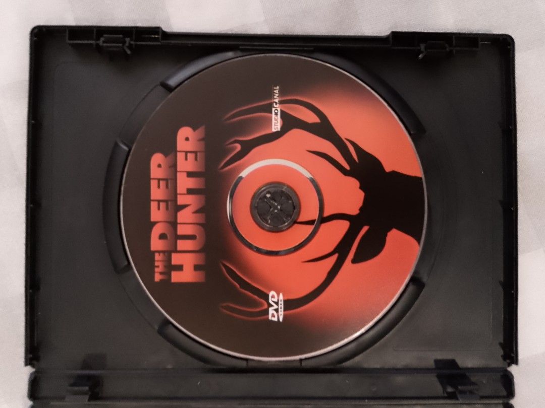 The Deer Hunter DVD (Category: CDs & DVDs) located in Pasig City. Submitted by joeysden (Listing ID 1436615867, Image 3). Description: - The Deer Hunter DVD Region 3 - Starring Robert De Niro - Includes bonus materials - English and Spanish audio - French and Spanish subtitles - Dual-layer disc - PG rated.
