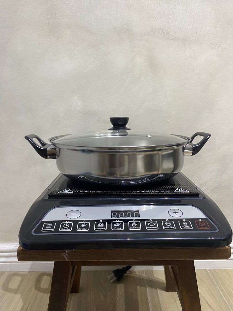 Tough Mama Induction Cooker NTM-IC1 (Category: Cookers) located in Manila. Submitted by papupeeps (Listing ID 1436617532, Image 2). Description: - Tough Mama Induction Cooker - Energy-saving features - High-quality ceramic top plate - 7 cooking settings - Adjustable temperature control with digital display - Includes a free pot - Durable and easy to operate - Siemens components and high-quality PCB components - Lifetime free service warranty.