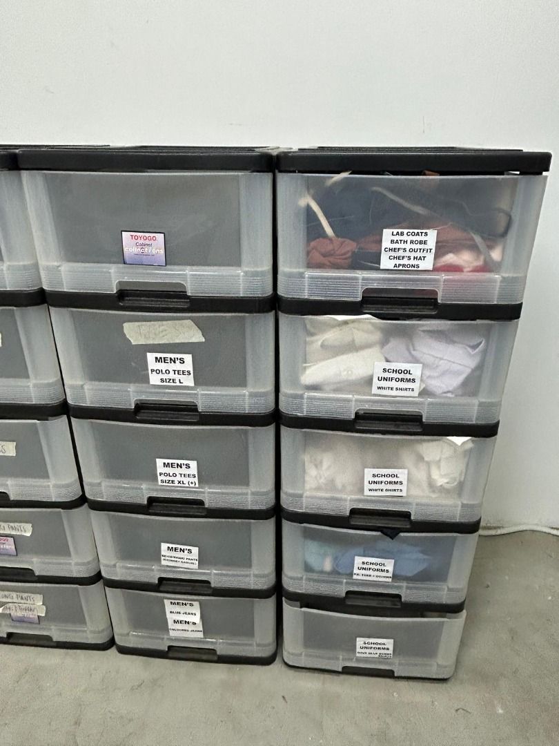 TOYOGA Stackable Storage Drawers - Assorted Clothing447389476890890241