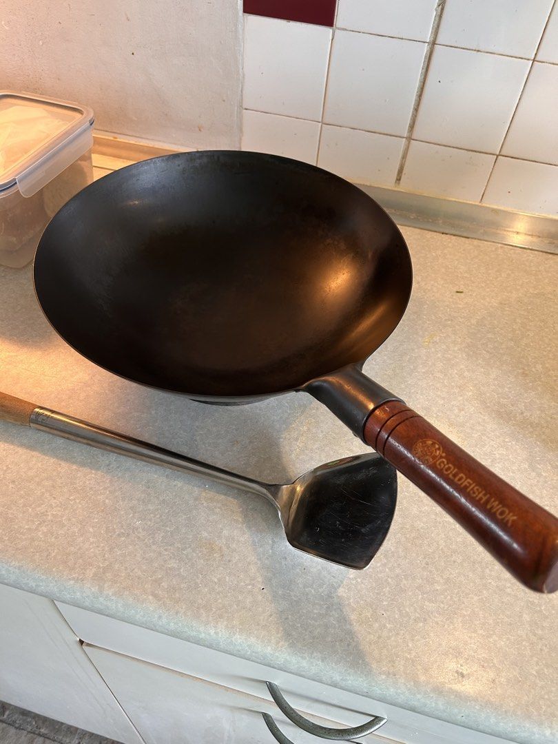Traditional Wok with Ladle447393055208253441