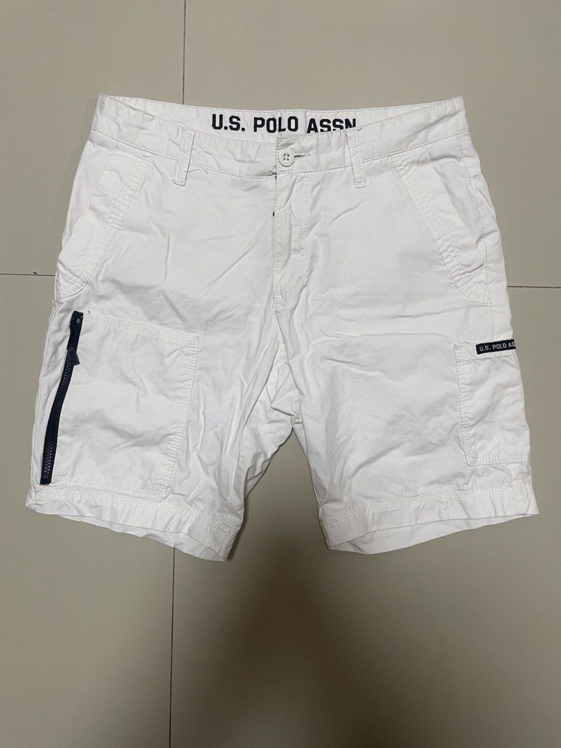 U.S. Polo Assn. White Shorts (Category: Shorts) located in General Trias. Submitted by walterwhiteyo (Listing ID 1436587500, Image 1). Description: Size: 39.