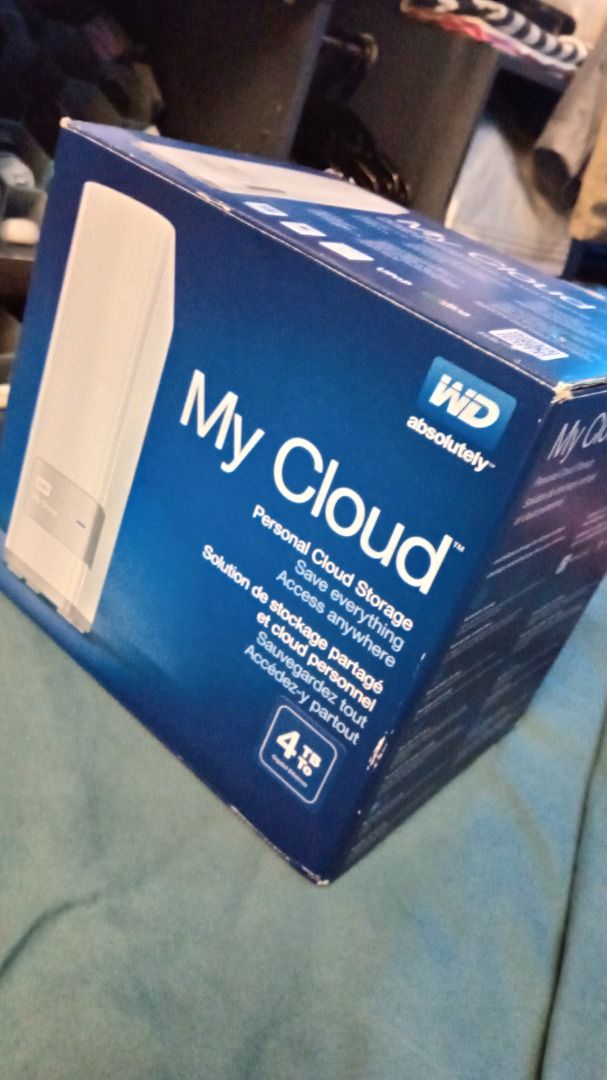 WD My Cloud 4TB Personal Cloud Storage (Category: Hard Disks & Thumbdrives) located in Manila. Submitted by 1rom_sns (Listing ID 1436564133, Image 1). Description: From California - WD My Cloud 4TB Personal Cloud Storage - Share and access your files from anywhere. - Connects to your router. - Supports USB 3.0 for fast data transfer. - Access via computers and mobile devices. - Gigabit Ethernet for fast network connection. Lalamove pick up or Per
