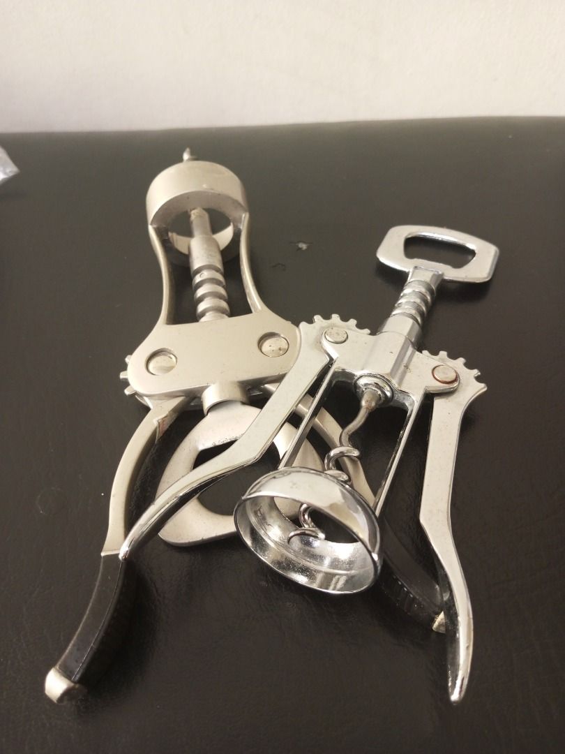Wine Opener (Category: Other Kitchenware & Tableware) located in Quezon City. Submitted by foxsquaredeals (Listing ID 1436534944, Image 1). Description: 2pcs available RFS: Used from previous business Own pick up/SF shouldered by buyer. MOP: Cash upon pick up, BDO, BPI or Chinabank .