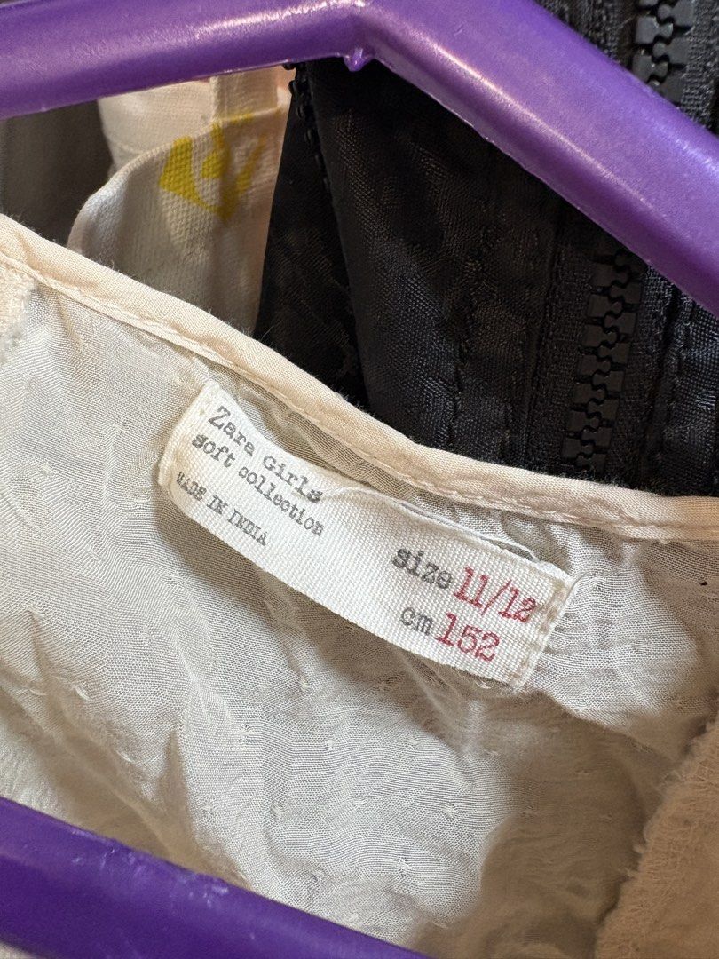 Zara Girls Soft Collection Blouse (Category: Blouses) located in Quezon City. Submitted by jjccly (Listing ID 1436635684, Image 3). Description: girls 11-12 but fits xxs-xs womens no flaws/issues no ww / adtl pic reqs pls mop gcash mod lalamove/j&t (sf of buyer) loc qc .