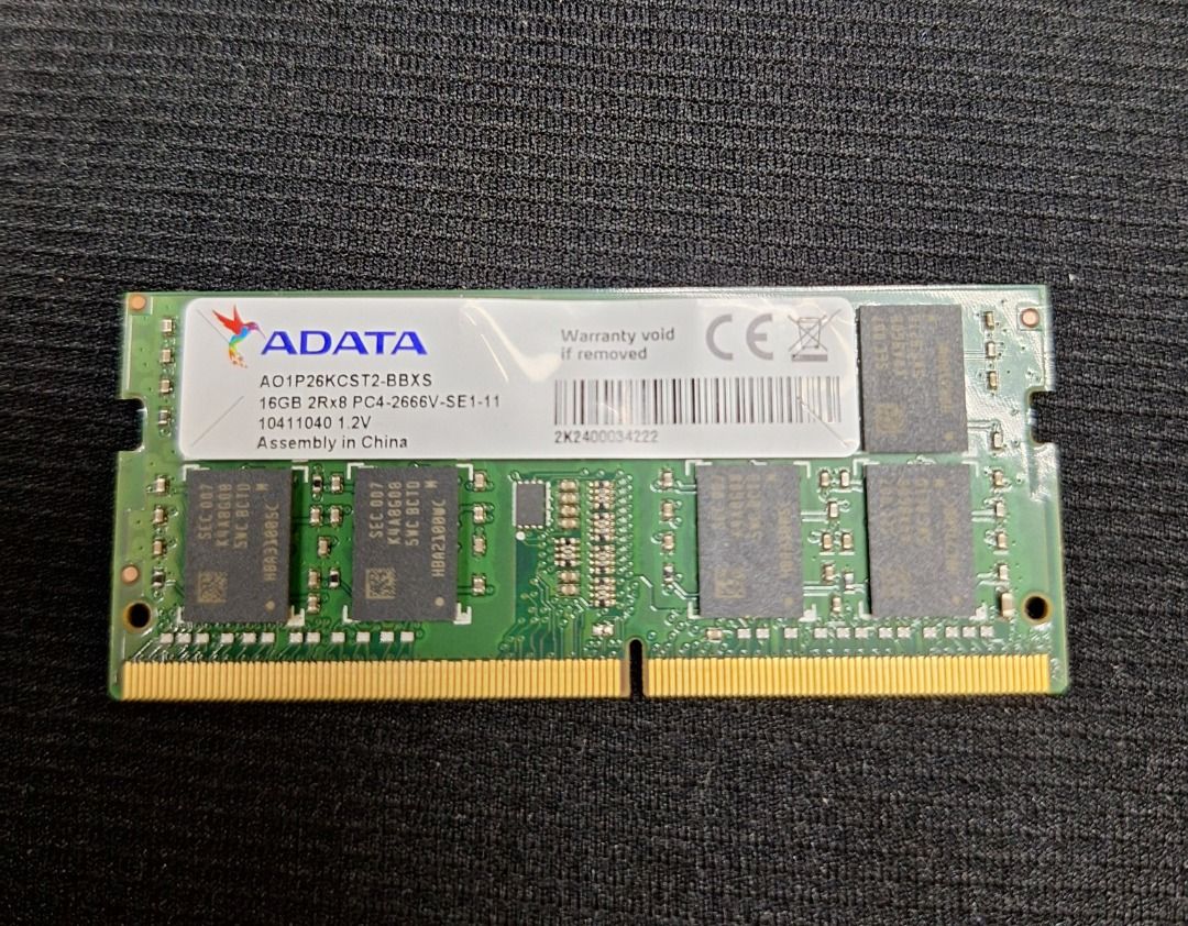 16GB DDR4 laptop ram448173134505594882