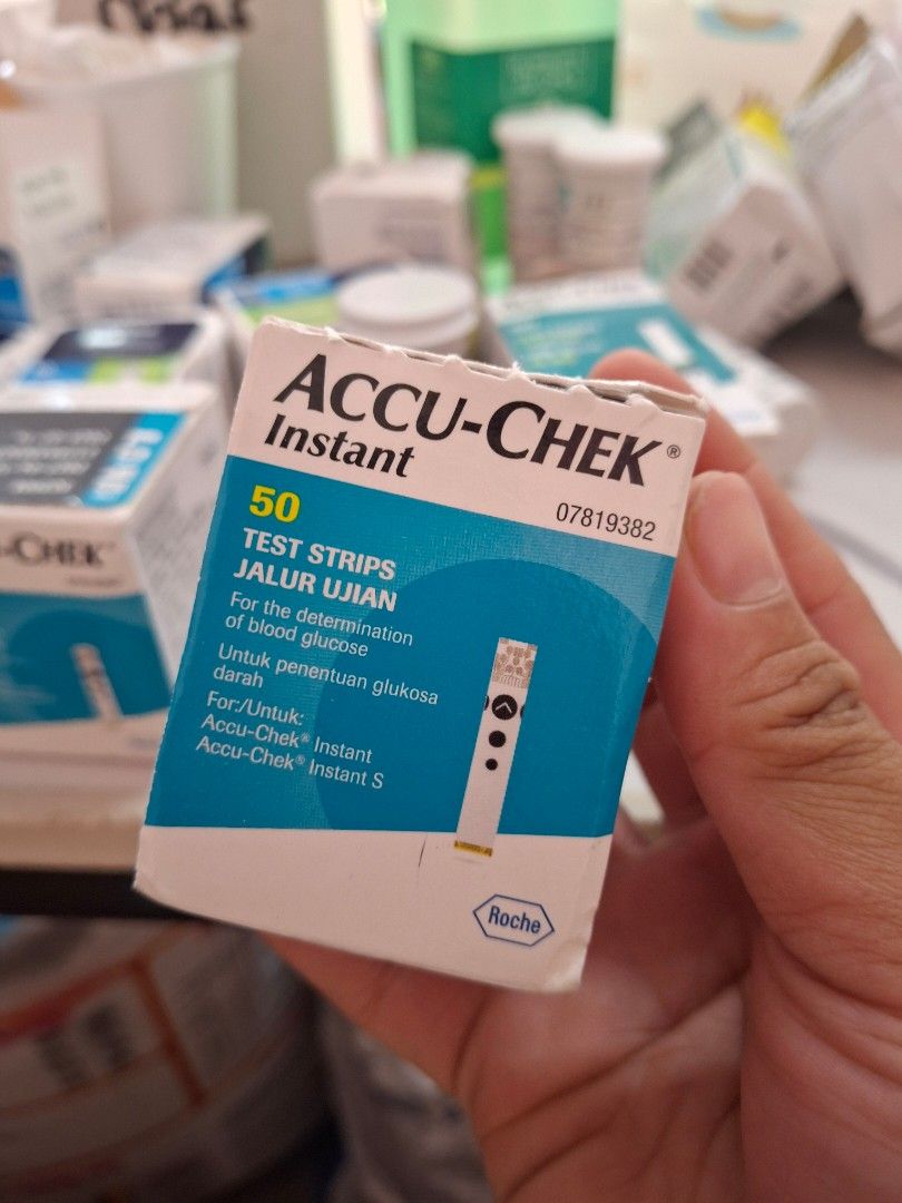 ACCU CHECK INSTANT TEST STRIPS (Category: Medical Supplies & Tools) located in Baguio. Submitted by skincaregoodies (Listing ID 1436741235, Image 1). Description: brandnew original 2027 exp 3 pcs avail.