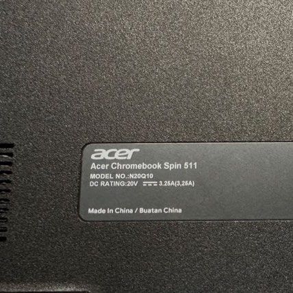 Acer Chromebook Spin 511448742282819676160