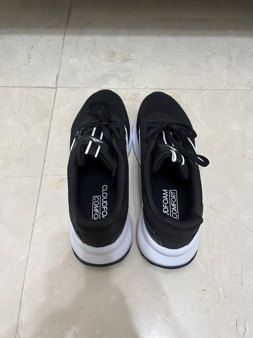Adidas Cloudfoam (Category: Sneakers) located in Del Monte. Submitted by Micoo (Listing ID 1436754026, Image 2). Description: Brand New Adidas Cloudfoam size 9.5 US men's no box Loc: New Manila QC Shipping to be shouldered by buyer .