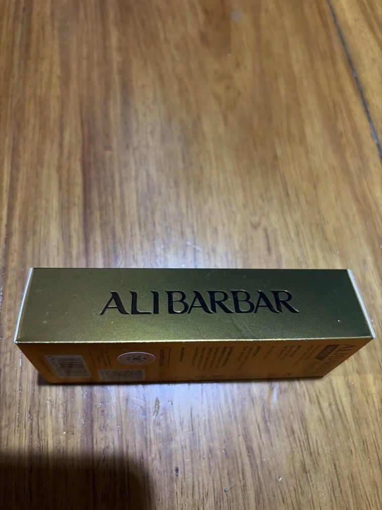 Alibarbar (Category: Fragrance & Deodorants) located in Pasig City. Submitted by designeritems4less (Listing ID 1436782864, Image 3). Description: The Alibarbar Ingot 9000 come with 5 different flavors, with a huge e-liquid 22ml and long-last battery 2350mAh, visiable LED display, smooth and golden body, bring you a modern and technological smoking experience. Product Information: Coil resistance: 1.3Ohm Battery type: TESLA 18650 LED display E-li
