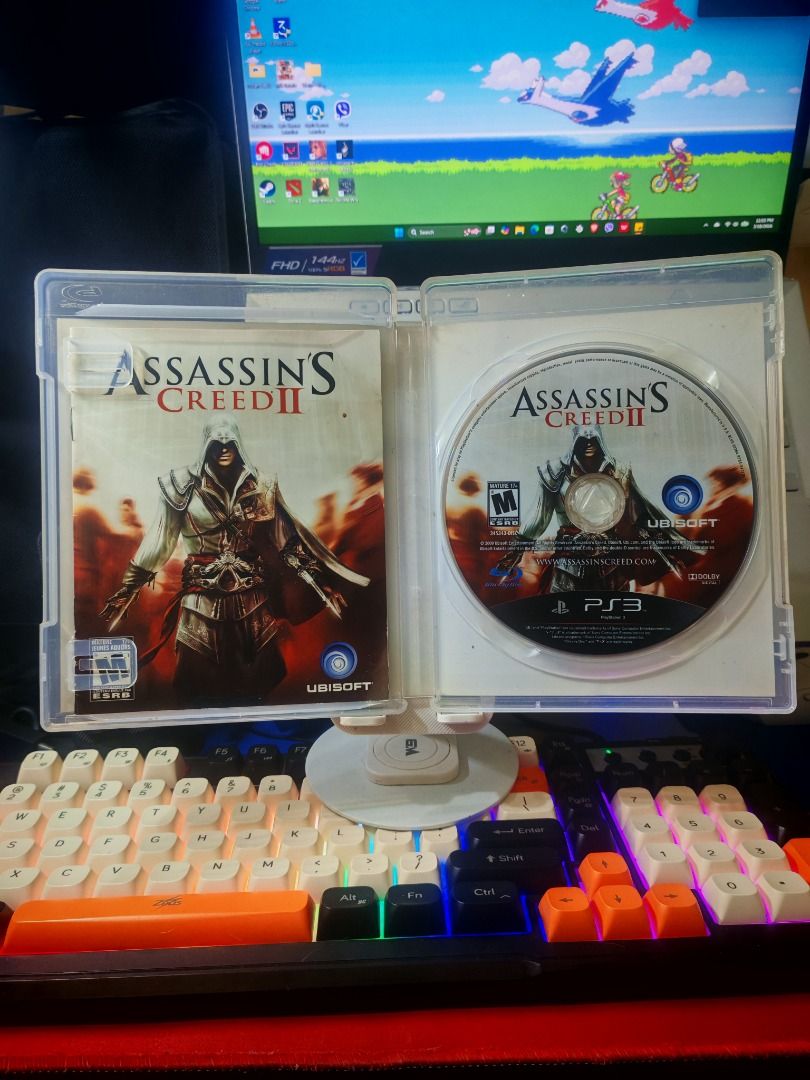 ASSASIN'S CREED II PS3 (Category: PlayStation) located in Santa Rosa. Submitted by tristanmunoz (Listing ID 1436808189, Image 3). Description: FOR SALE!!! Php 500 ASSASIN'S CREED II PS3 UBISOFT R1 CIB 100% Authentic Tested working condition Can do video calls Warranty: 24 hours testing warranty, will do change/return if item are proven damaged (will be void if defect is caused by accident, misuse, negligence, including tampering). Return delivery