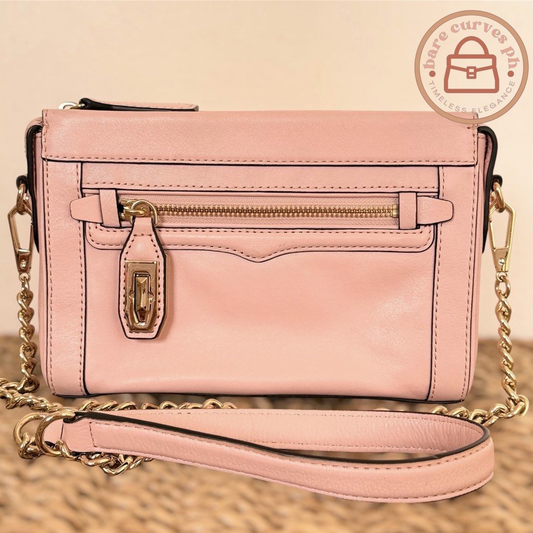AUTHENTIC REBECCA MINKOFF PINK MINI CROSBY BAG (Category: Luxury Bags & Wallets) located in Las Pinas. Submitted by barecurvesph (Listing ID 1436787944, Image 1). Description: ‼️ AUTO PASS SA BARAT NA CUSTOMER/ RESELLER ‼️ 📌 PERSONAL PRELOVED 📌 100% AUTHENTIC 📌 SUPER GANDA MAKINIS PWEDENG PWEDE SA UBOD NG SELAN AT ARTE NA MAY BUDGET 📌 GOLD NA GOLD LAHAT NG HARDWARE 📌 MABANGO AT MALINIS LOOB NG BAG 📌 NO ANY STAINS PWEDE PANG GIFT 📌 NO RUBS/
