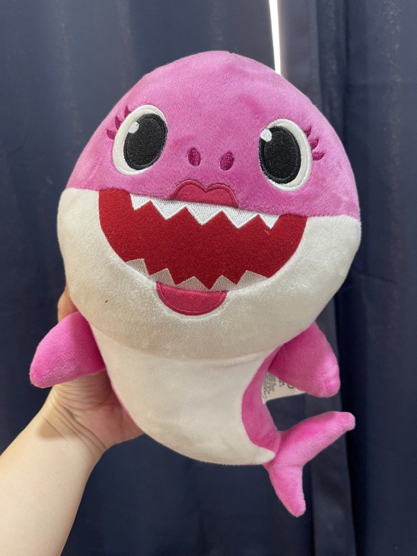 Baby Shark Plush Toy (Category: Plushies & Soft Toys) located in Taguig. Submitted by supplementary (Listing ID 1436654004, Image 1). Description: - Adorable Baby Shark plush toy. - Features a cute pink body and white belly. - Smiling face and a fin on its back. - Soft and huggable material. - Ideal for kids of all ages..