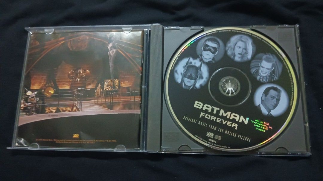 Batman Forever Soundtrack CD, Hobbies & Toys, Music & Media, CDs & DVDs ...