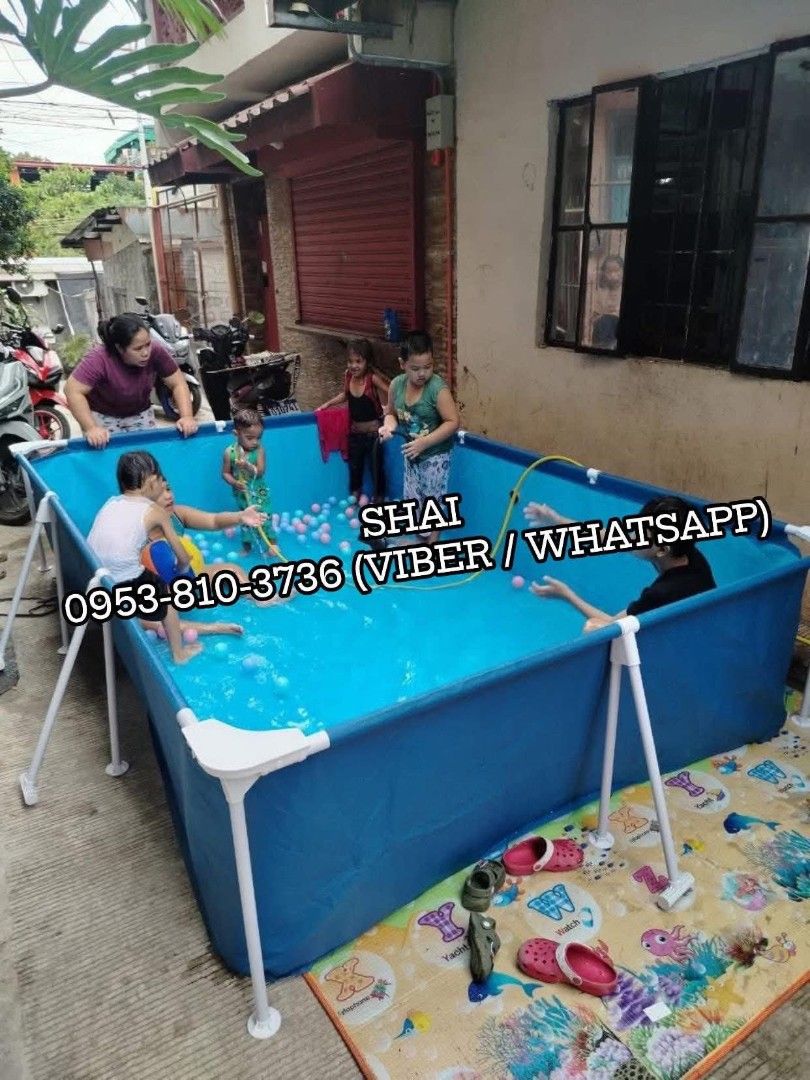 Bestway Steel Pro Swimming Pool (Category: Outdoor Furniture) located in Manila. Submitted by shairatorres (Listing ID 1436724844, Image 1). Description: BESTWAY & INTEX POOL SALE ‼️ DIRECT SUPPLIER KAYA MAS MURA SATIN 💯 TONDO LOC. PM ME📩 Bestway ⬇️ 2.21M 2.59M 3M 4M Intex ⬇️ 2.2M 2.6M 3M 4.5M Retail / Wholesale / Bulk accepted 💯 📍Tondo Manila .