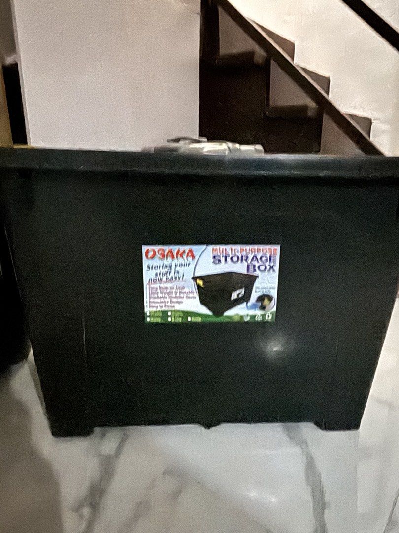 Big Storage box (Category: Storage Boxes & Baskets) located in Taguig. Submitted by kaysci (Listing ID 1436763945, Image 1). Description: .