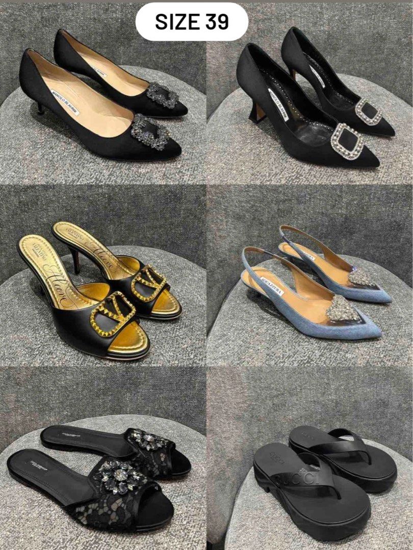 Black Heels and Sandals - Size 39 (Category: Heels) located in Caloocan City. Submitted by imeldas (Listing ID 1436665410, Image 1). Description: Mothers day promo May 7-11 All brand new! .