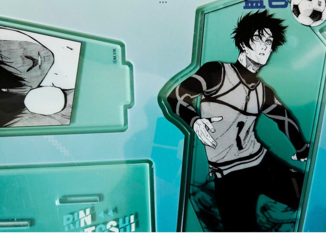 Blue Lock Rin Itoshi Acrylic Stand, Hobbies & Toys, Collectibles ...