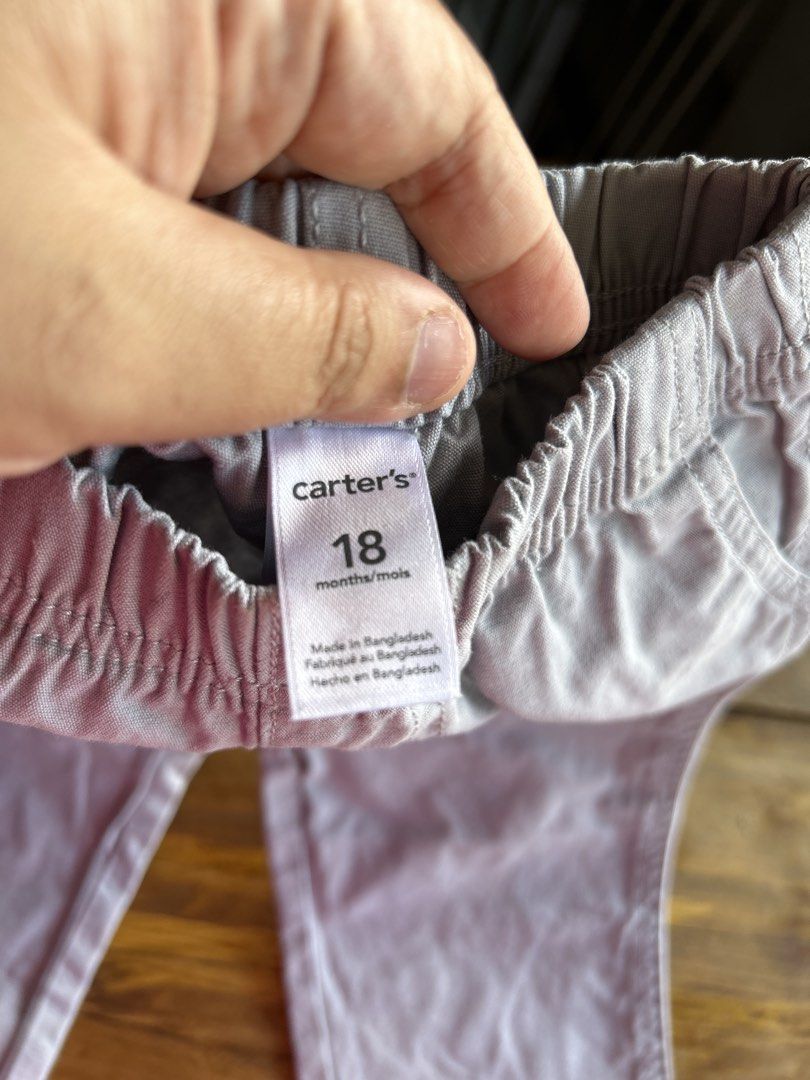 Branded Boys’ Pants 18M-24M (Category: Babies & Kids Fashion) located in Paranaque City. Submitted by allthatclutterph (Listing ID 1436711178, Image 3). Description: Different brands See each picture with tag/brand name and size ₱150 each pants.