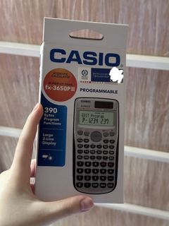 CASIO fx-3650PII Programmable Calculator455724485271900160