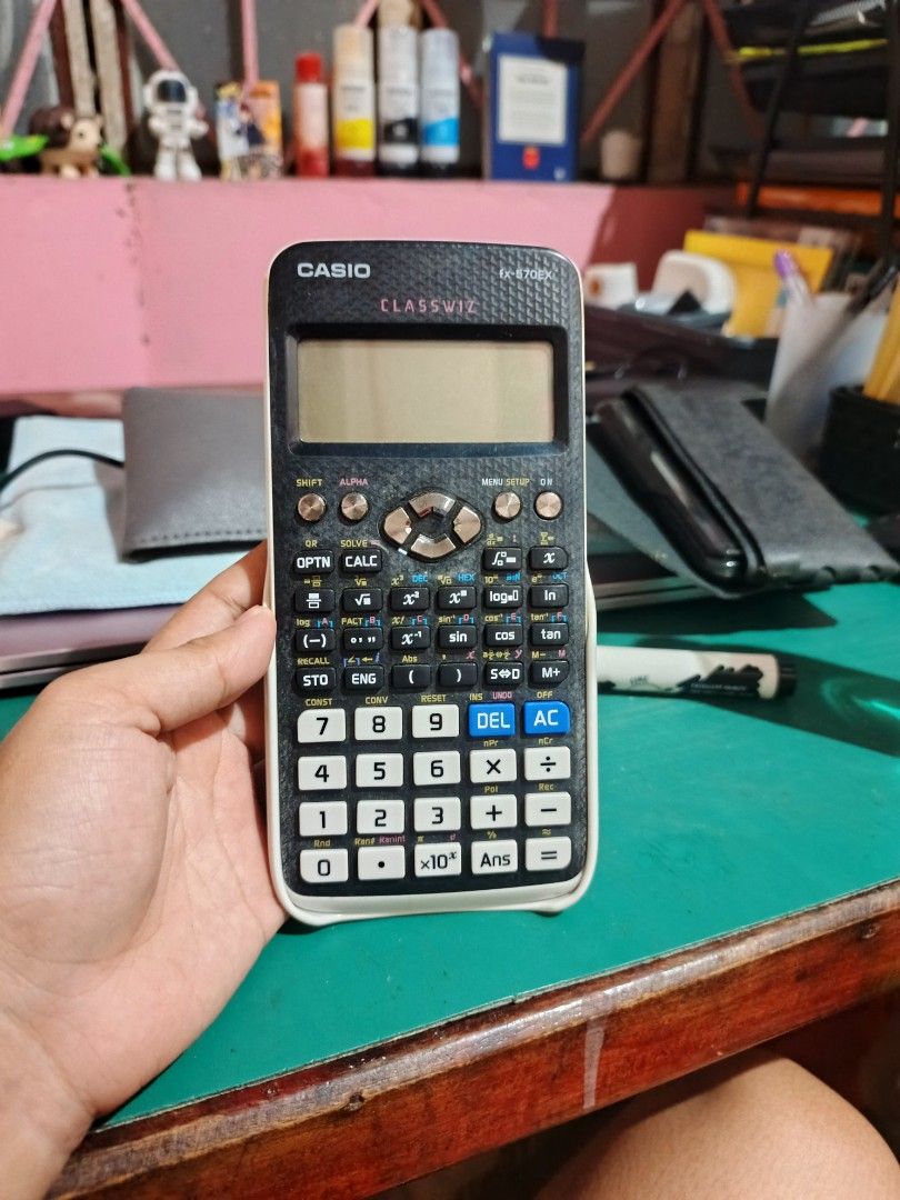 Casio fx-570ex classwiz scientific calculator (Category: Other Gadgets) located in San Mateo. Submitted by paceymedina (Listing ID 1436751285, Image 1). Description: - Casio fx-570ex Classwiz scientific calculator - Ideal for students and professionals - Sleek design - Easy to use.