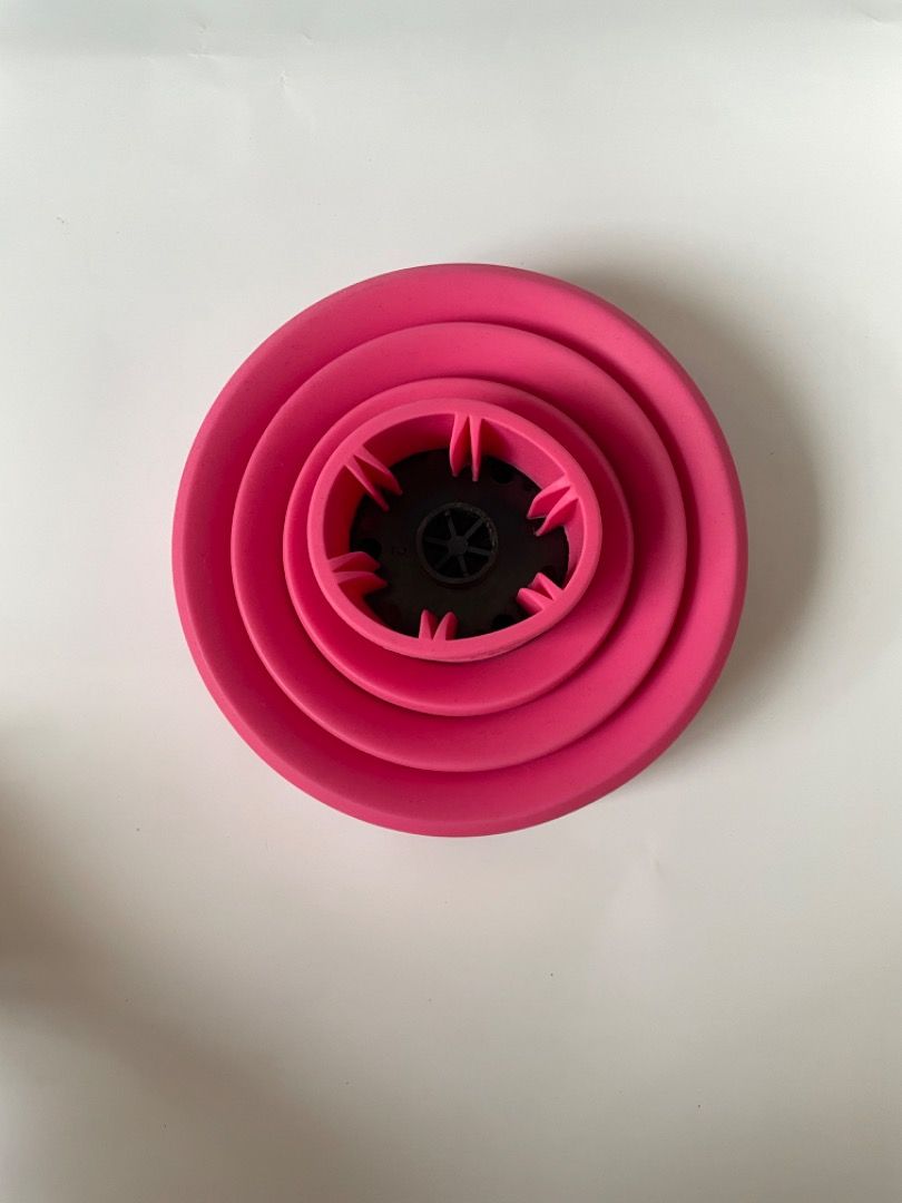 CGM (Curly Girl) Collapsible Silicone Hair Diffuser (Category: Hair) located in Dagupan City. Submitted by _shop.finds (Listing ID 1436725224, Image 2). Description: decluttering sale 🛍️ 📍Dagupan City, Pangasinan • item: CGM Friendly Collapsible Silicone Hair Diffuser • color: Hot Pink • used once • good as new • price is fixed MOP: Gcash Delivery: J&T No cod / meet ups.
