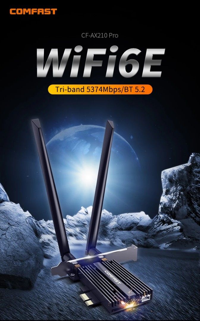 COMFAST CF-AX210 Pro WiFi 6E Adapter448173140146268160